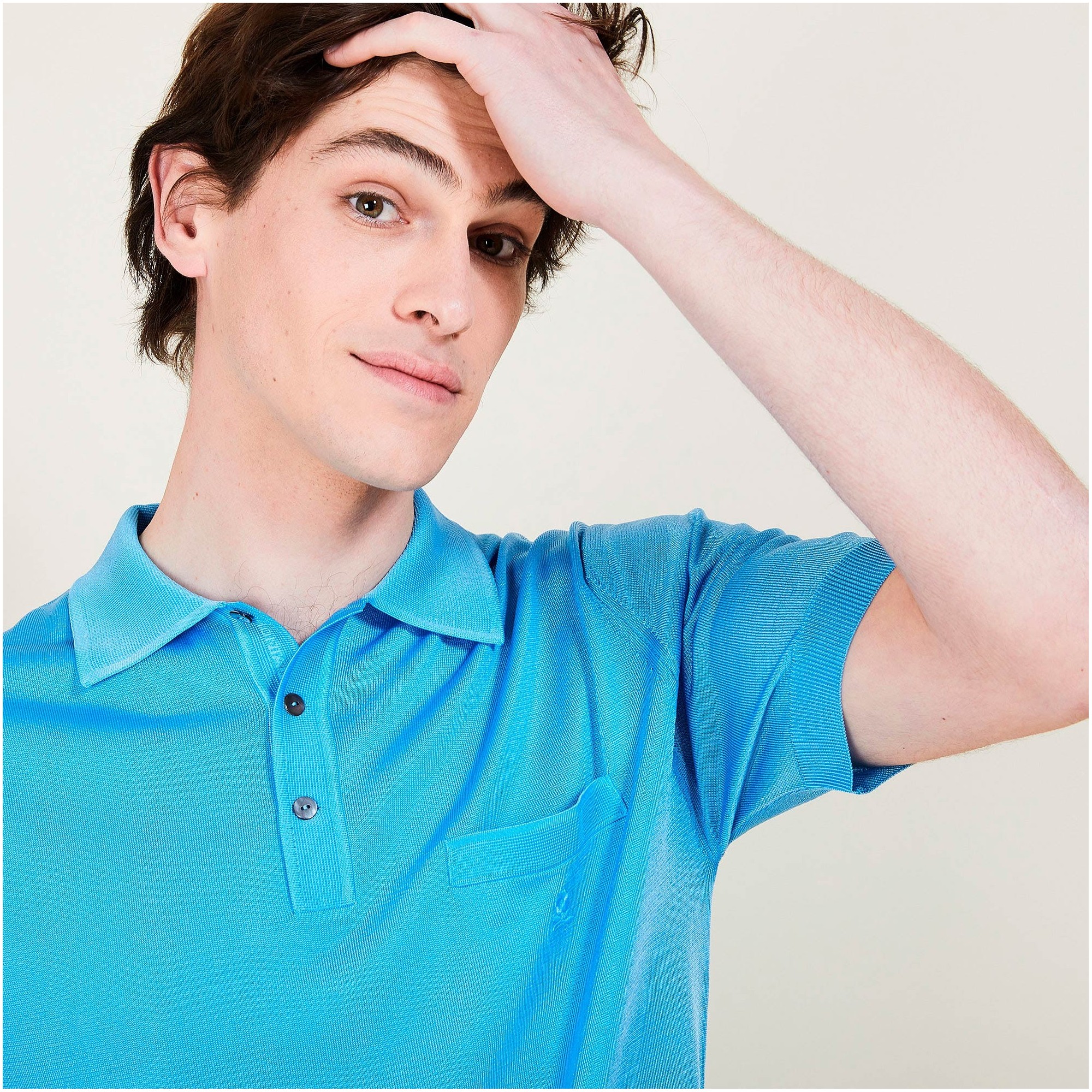 Polo shirt made of Fil lumière Vadim