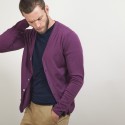 Buttoned wool cardigan - Brad