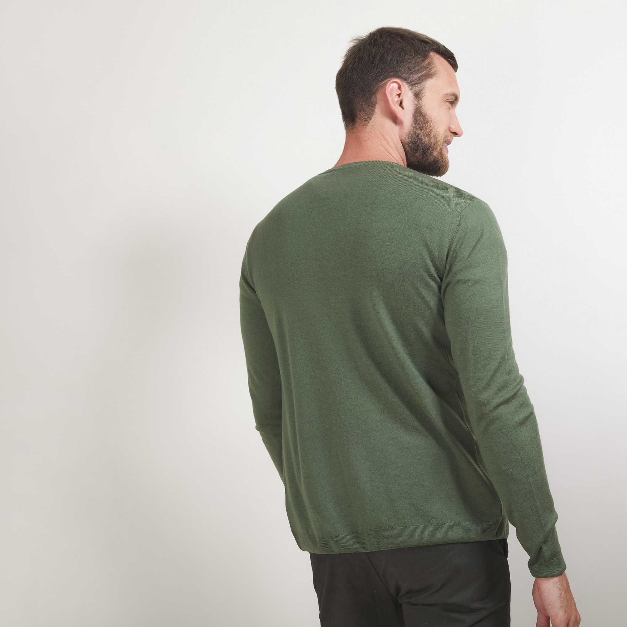 Buttoned wool cardigan - Brad