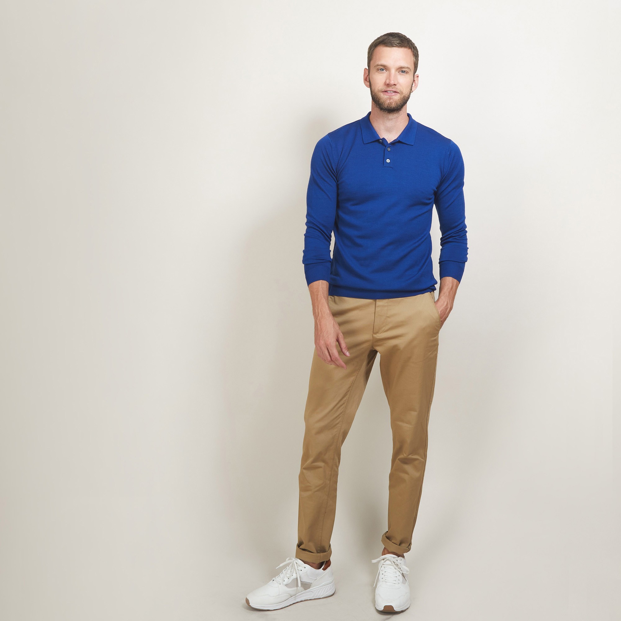 Wool polo neck sweater - Beni