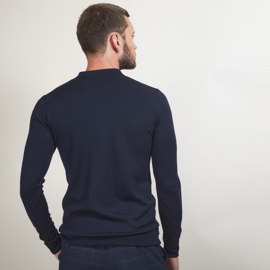 Wool polo neck sweater - Eni