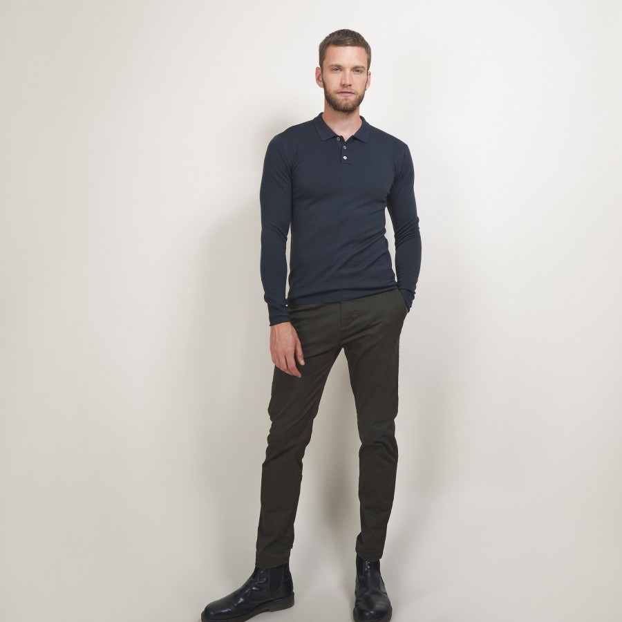 Wool polo neck sweater - Eni