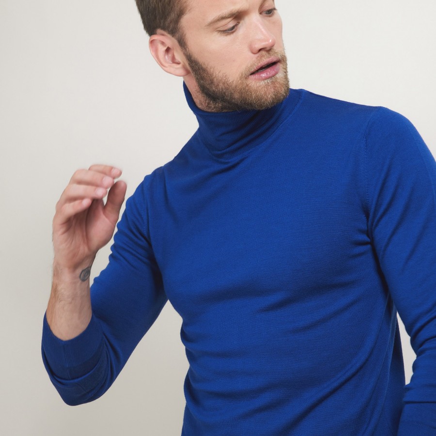 Wool turtleneck sweater - Enzo