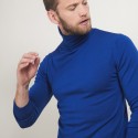 Pull col roulé en laine - Berry