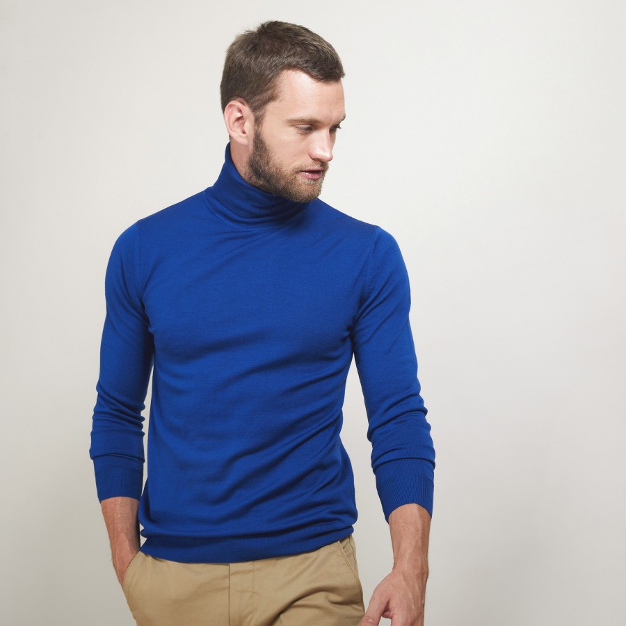 Wool turtleneck sweater - Enzo