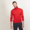 Pull col roulé en laine - Berry
