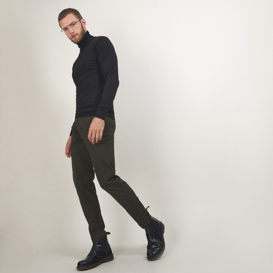 Wool turtleneck sweater - Enzo