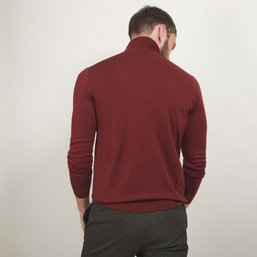 Wool turtleneck sweater - Enzo
