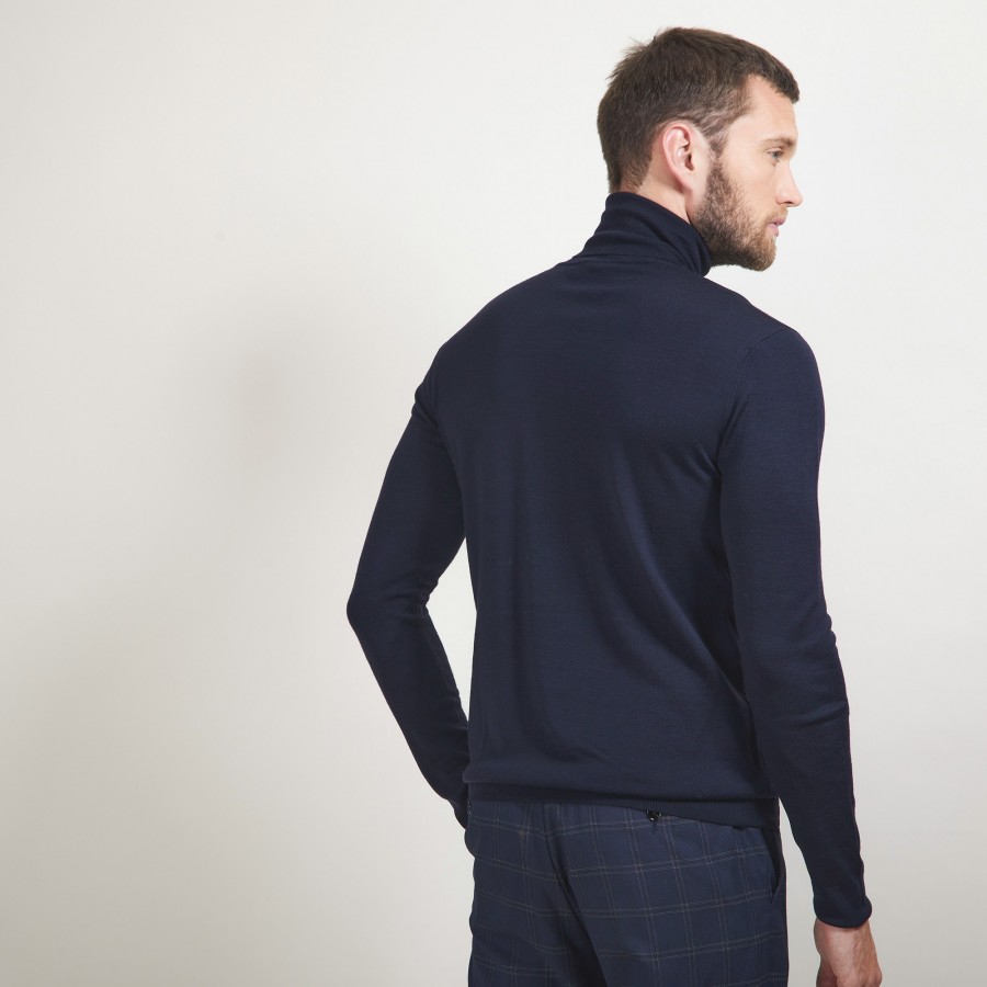 Wool turtleneck sweater - Enzo