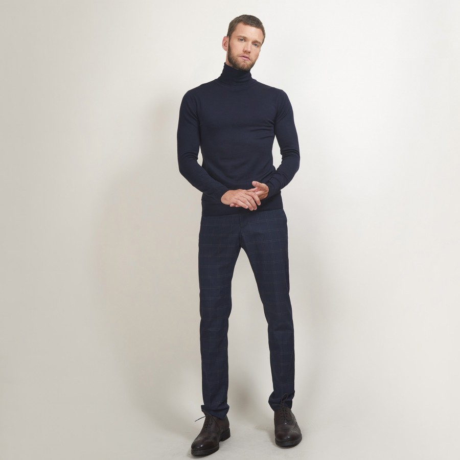 Wool turtleneck sweater - Enzo