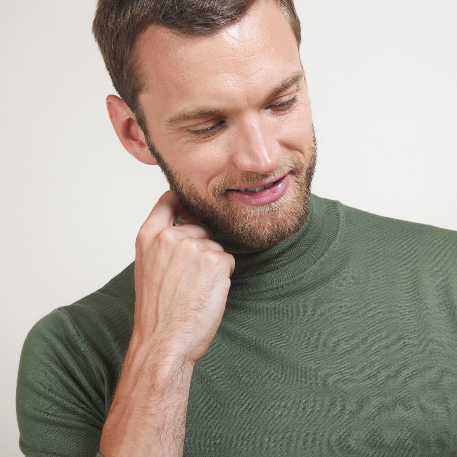 Wool turtleneck sweater - Enzo