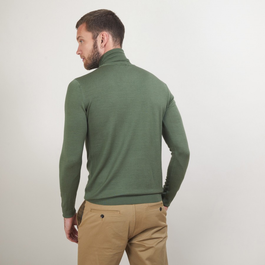 Wool turtleneck sweater - Enzo