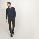V-neck wool sweater - Badyss