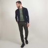 Gilet zippé en laine - Bastian 7040 marine - 05 Bleu marine
