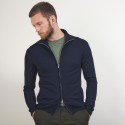 Zipped wool cardigan - Bastian
