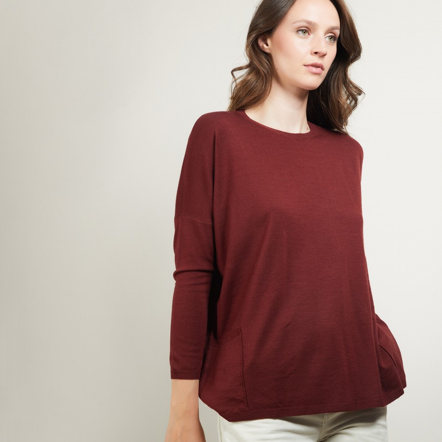 Suéter de lã oversized - Béatrize