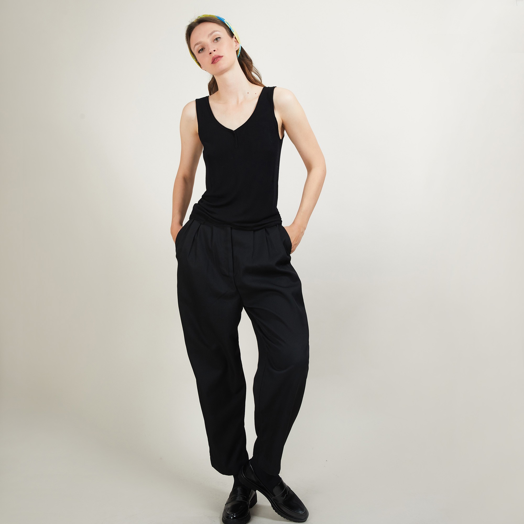 Bamboo cashmere tank top - Bonnie