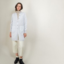 Long 2-pocket mohair cardigan - Gaya