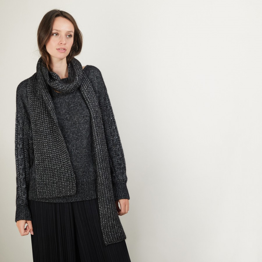 Cachecol de viscose e alpaca bebê - Genu