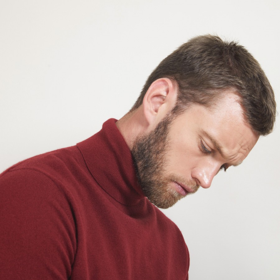 Suéter de cashmere com gola alta - Bruno