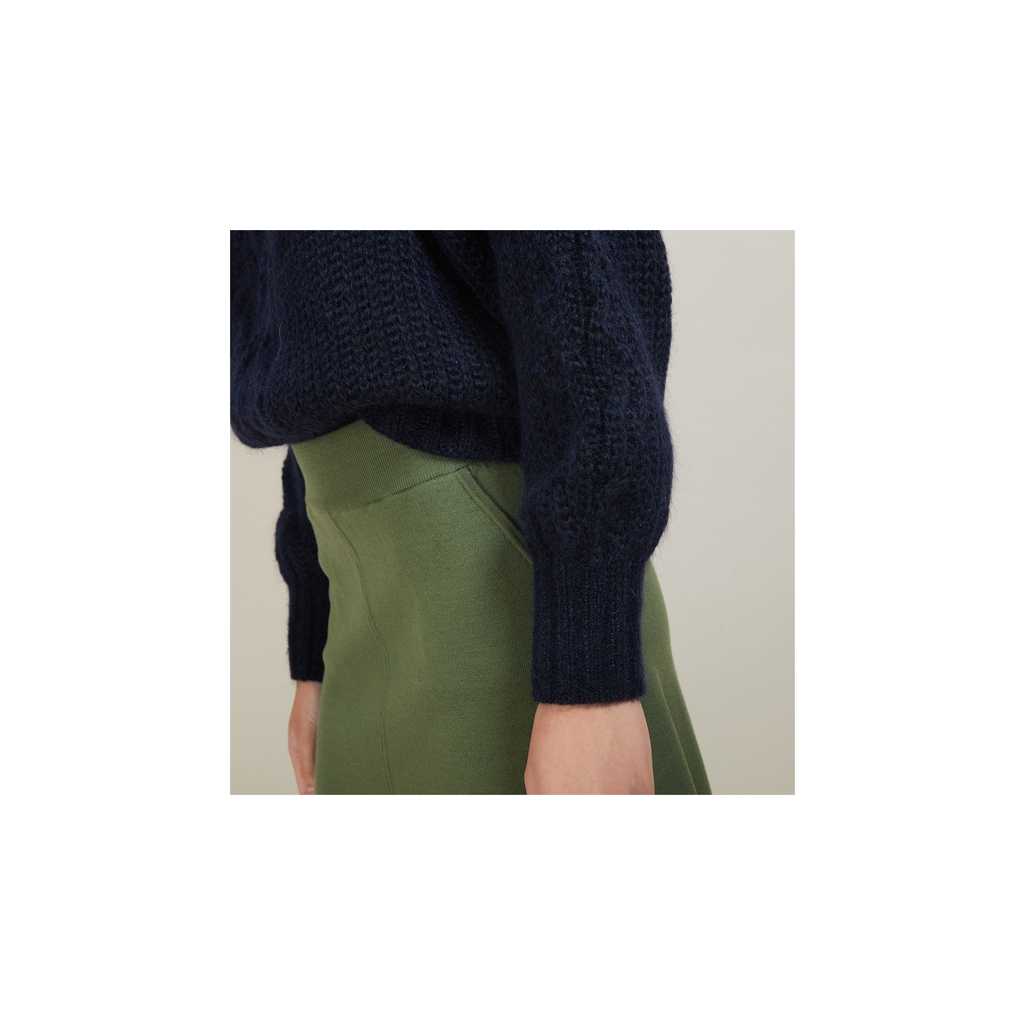 Wool skirt with pockets - Grazia