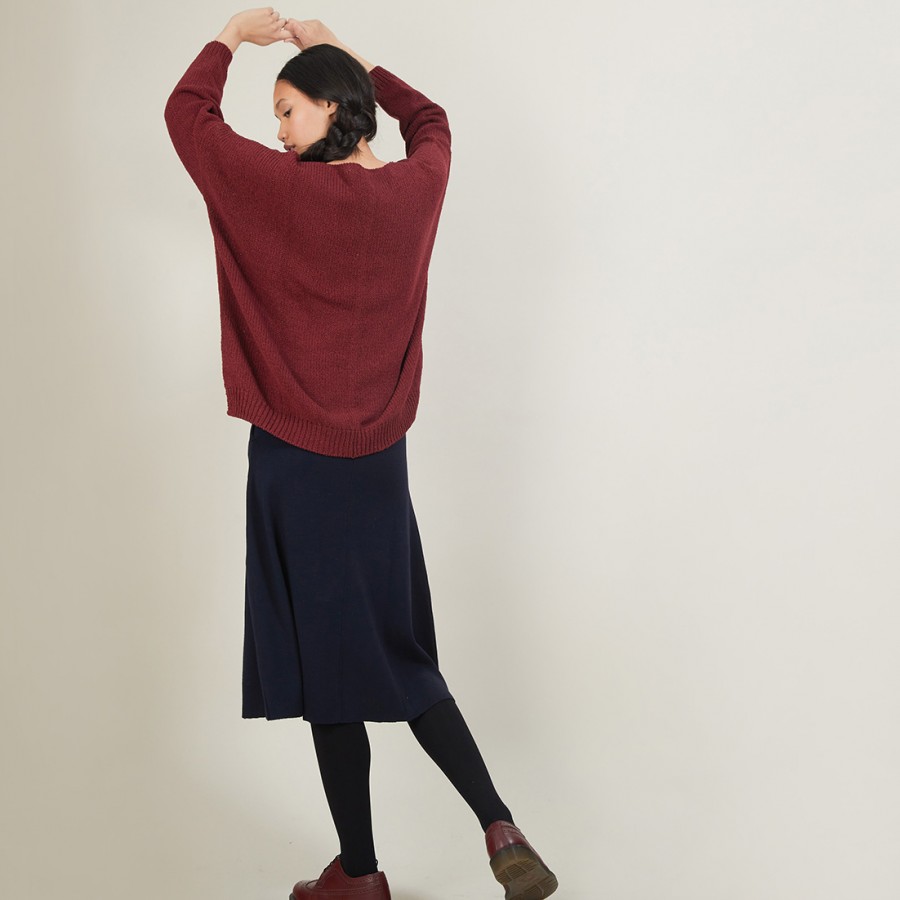 Wool skirt with pockets - Gracia