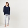 V-neck cashmere sweater with slits - Brendao
