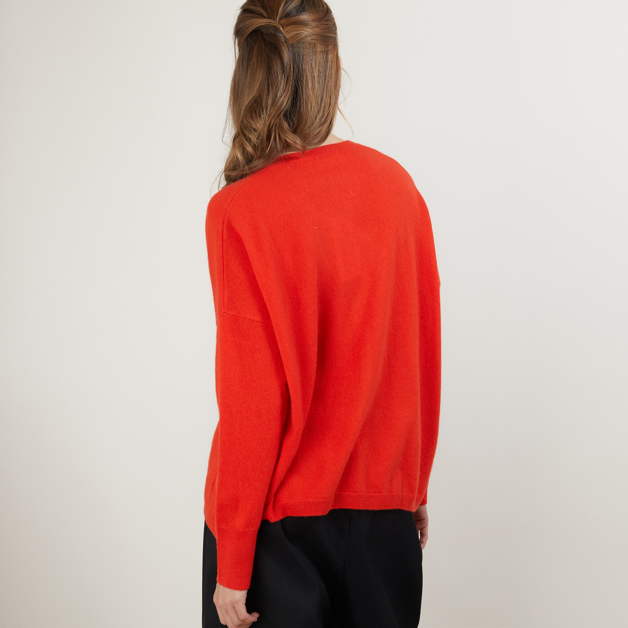 Cashmere cardigan - Brune