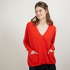 Cashmere cardigan - Brune