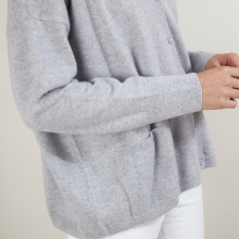 Cashmere cardigan - Brune