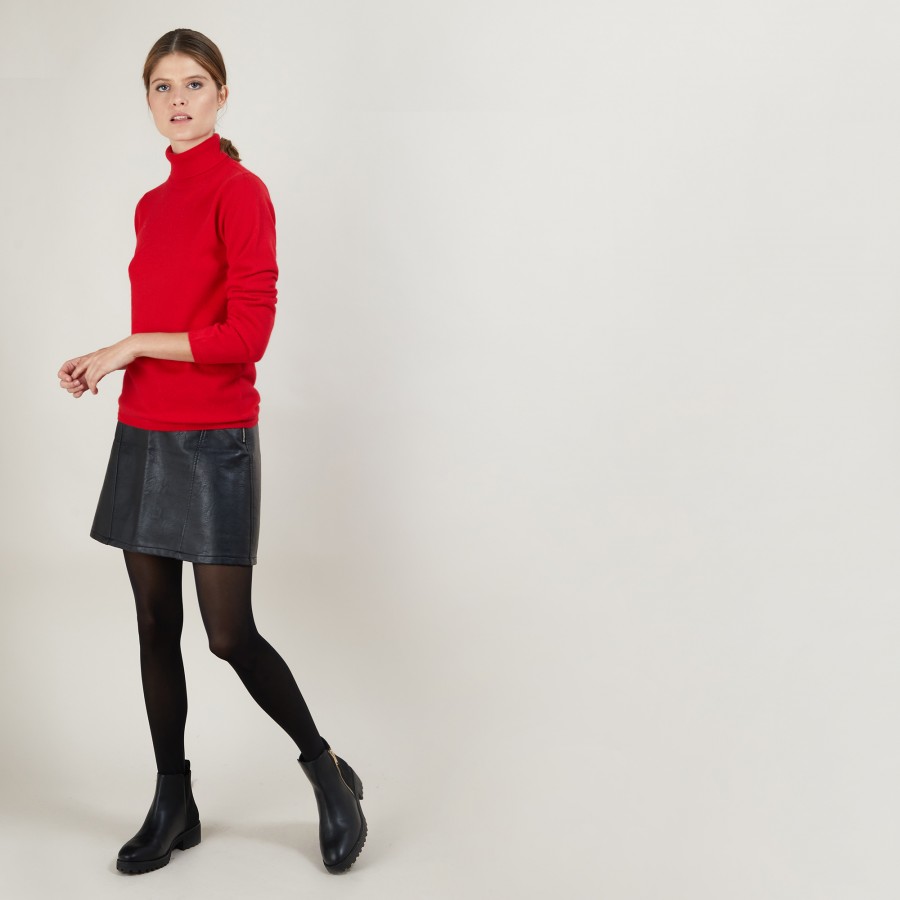 Suéter de cashmere com gola alta - Bauhaus