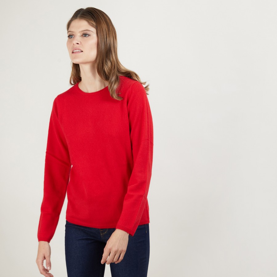 Cashmere round neck sweater - Abeline