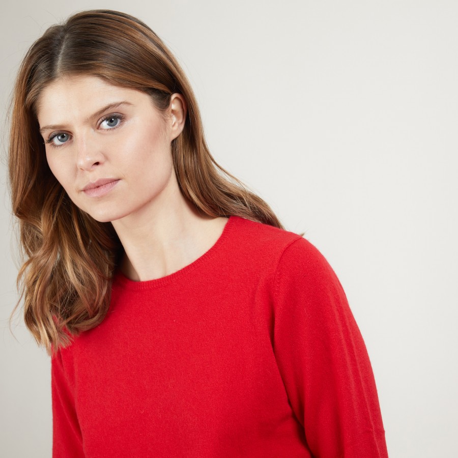 Cashmere round neck sweater - Abeline