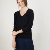 V-neck cashmere sweater BERTILLE