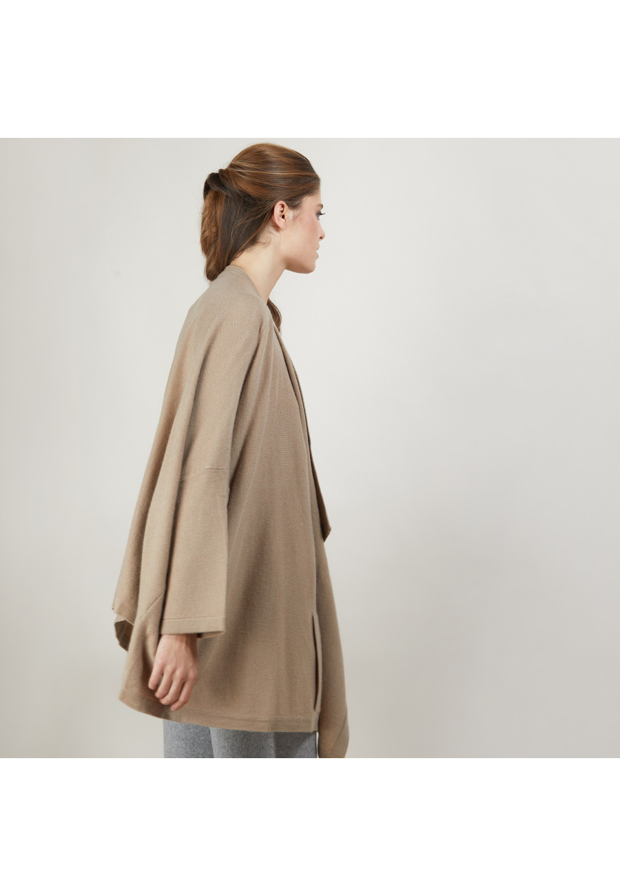 Oversized cashmere cardigan - Blondine
