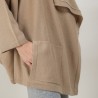 Gilet oversize en cachemire - Blondine 7001 dune - 14 Beige foncé