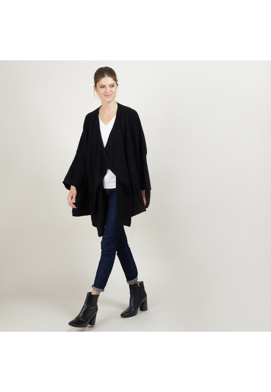 Cardigan oversized de cashmere - Blondine
