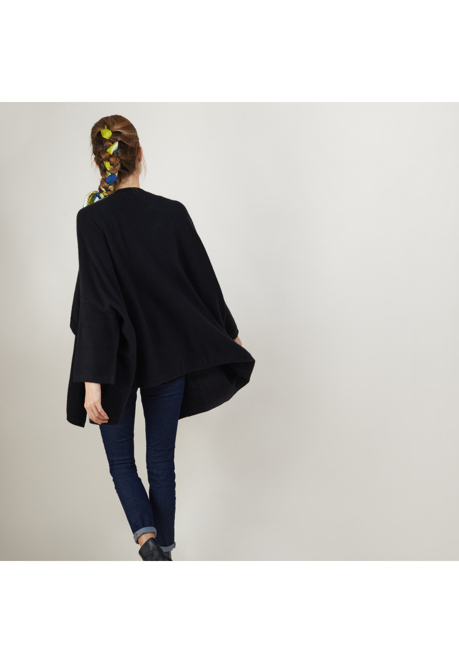 Cardigan oversized de cashmere - Blondine