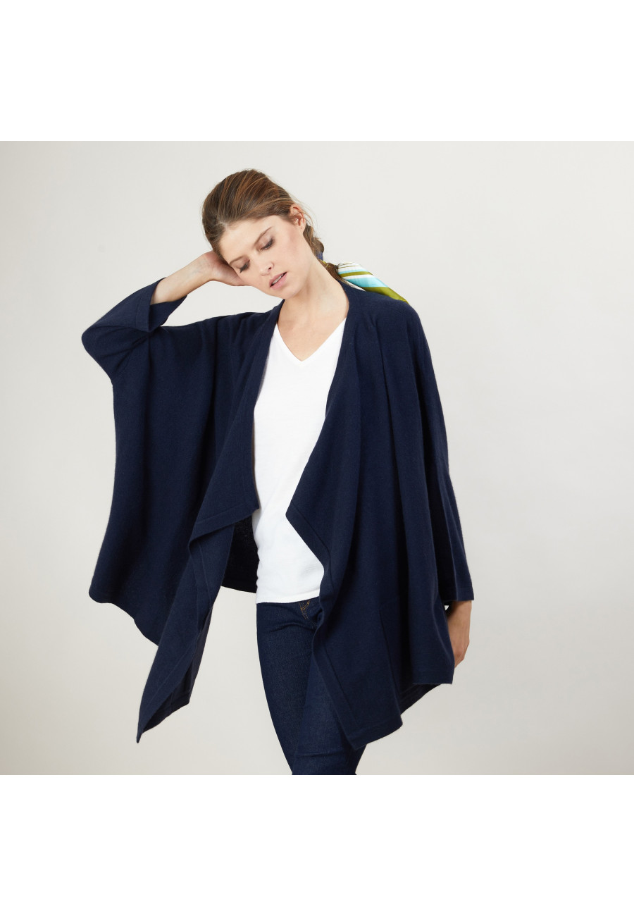 Cardigan oversized de cashmere - Blondine