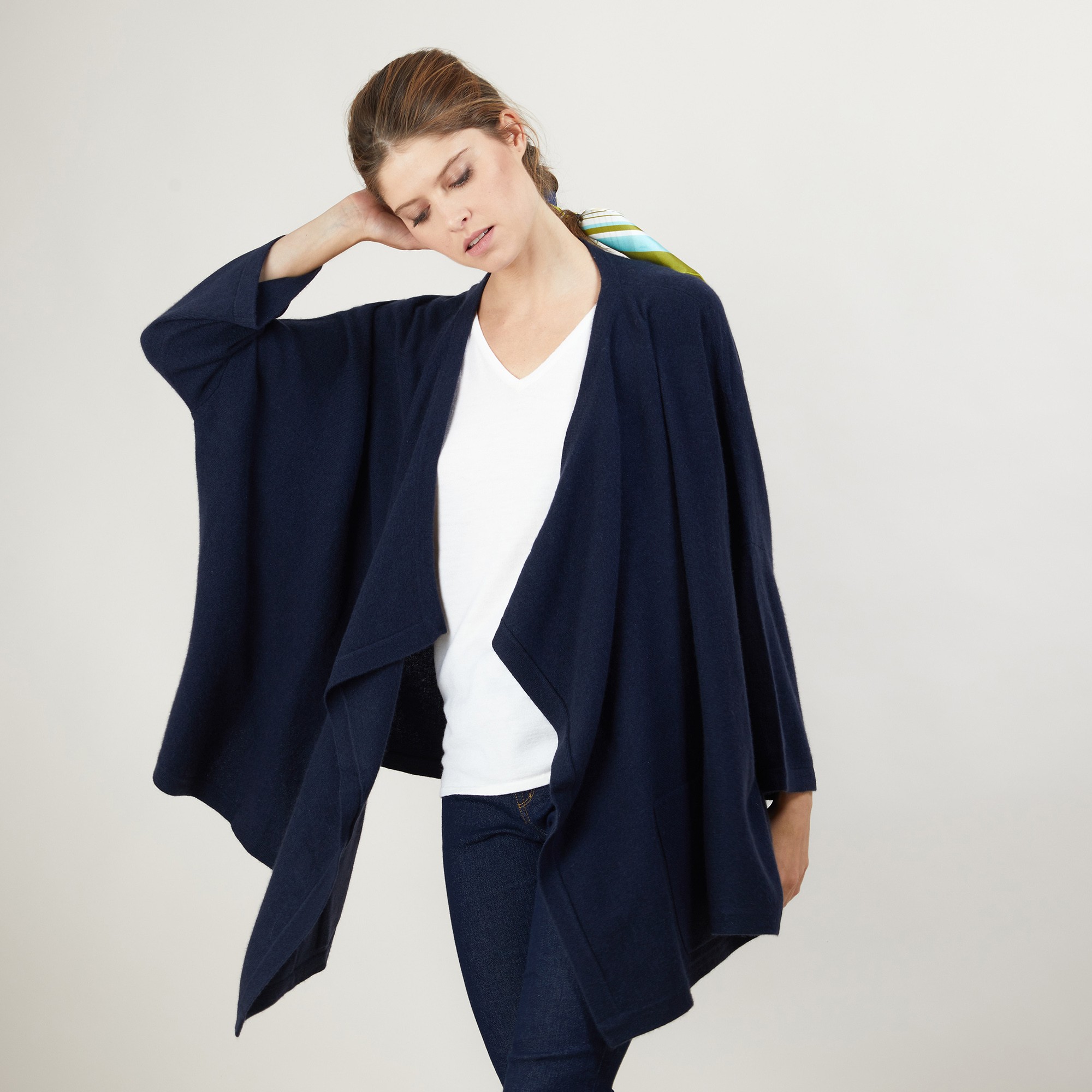Oversized cashmere cardigan - Blondine
