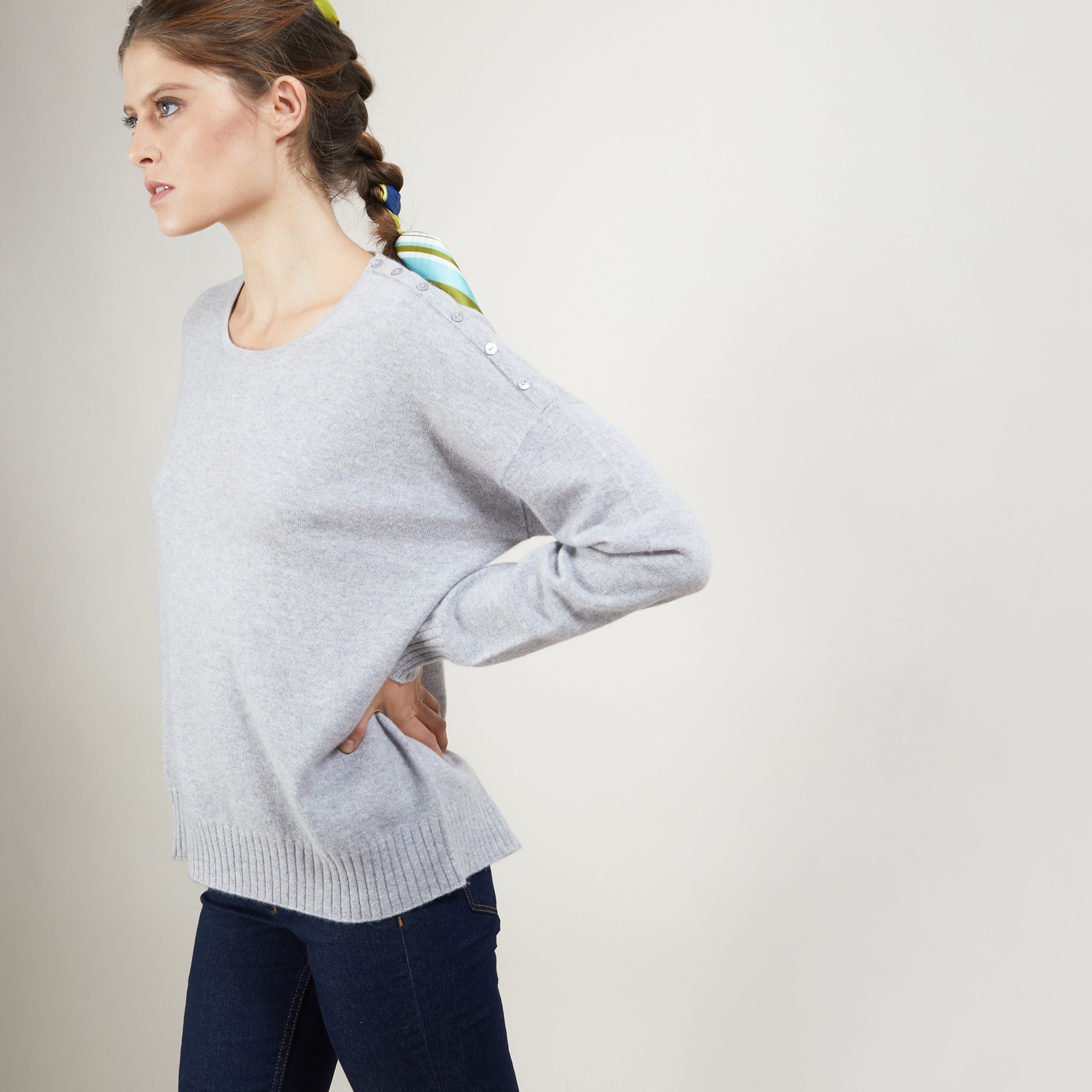 Oversized cashmere sweater BROOK