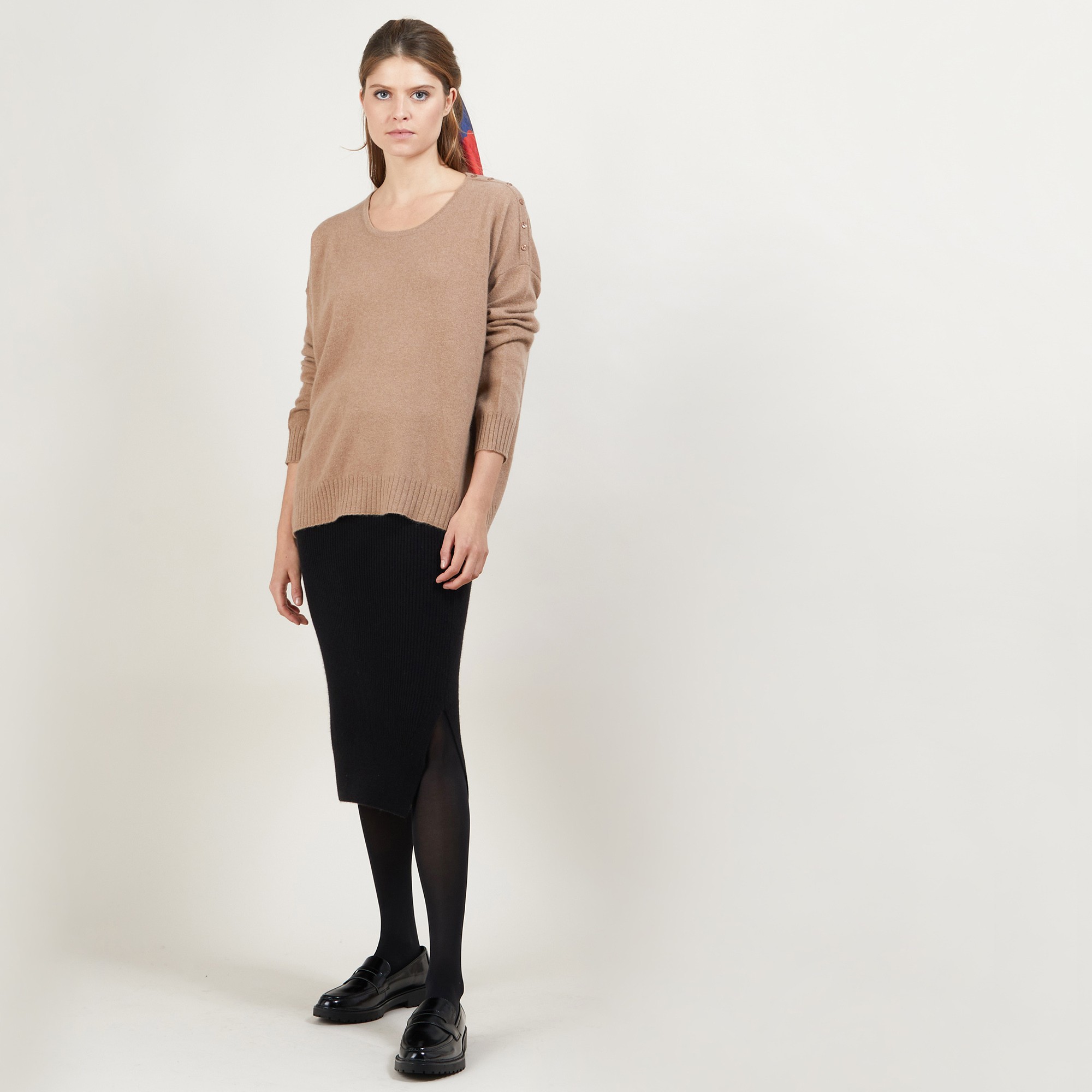 Oversized cashmere sweater BROOK