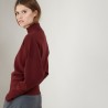 Pull col montant en coton cachemire - Fanny 