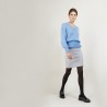 Short cashmere skirt - France