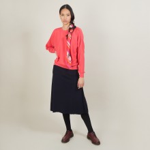 Cotton cashmere boat neck sweater - Felice