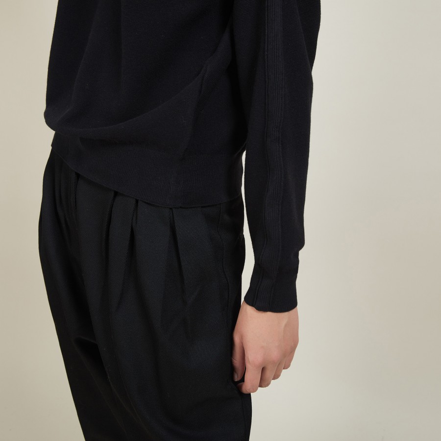 Cotton cashmere boat neck sweater - Felice