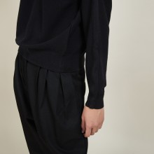 Cotton cashmere boat neck sweater - Felice