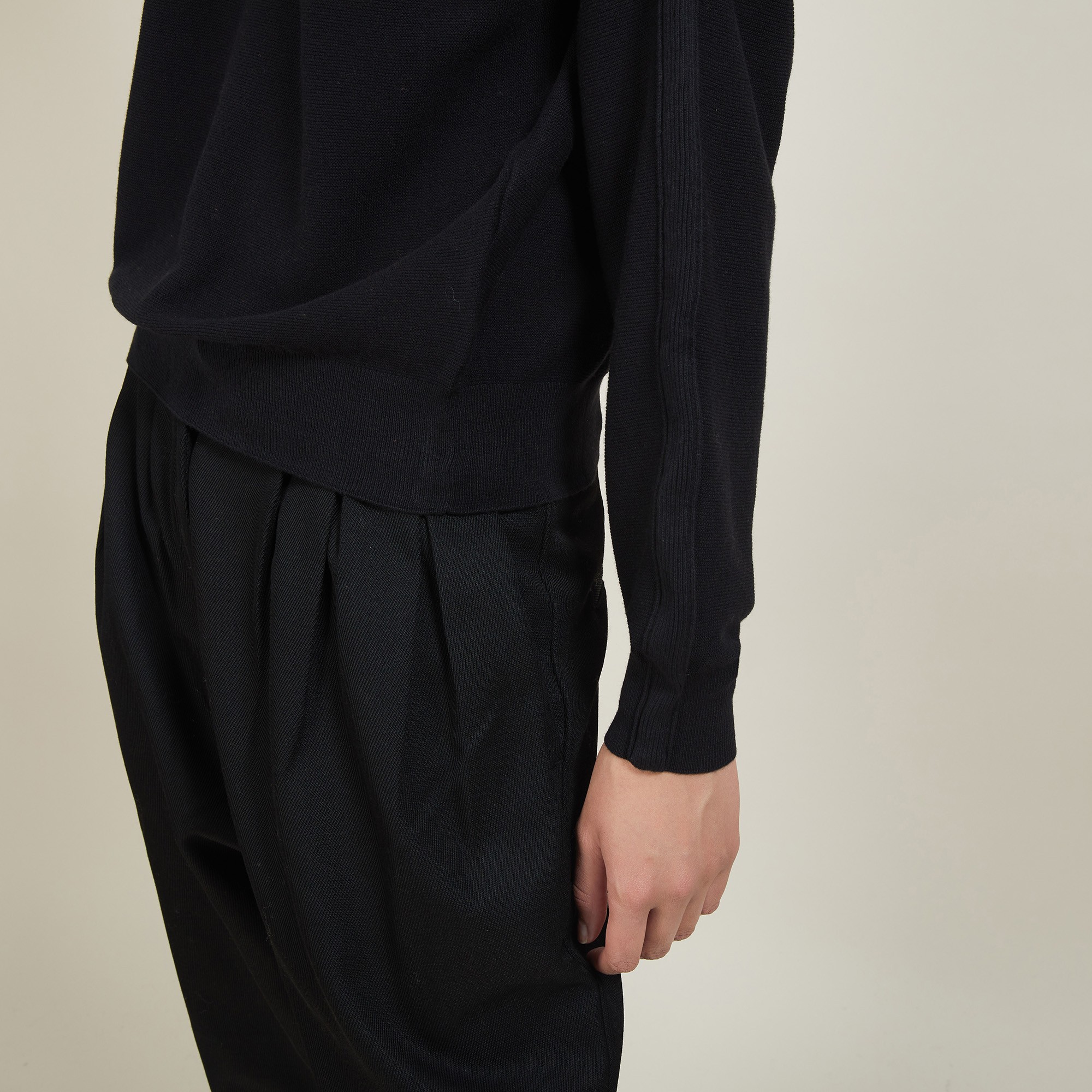 Cotton cashmere boat neck sweater - Felice