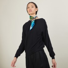 Pull col bateau en coton cachemire - Felice 