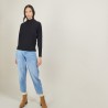 Pull col montant en coton cachemire - Fanny